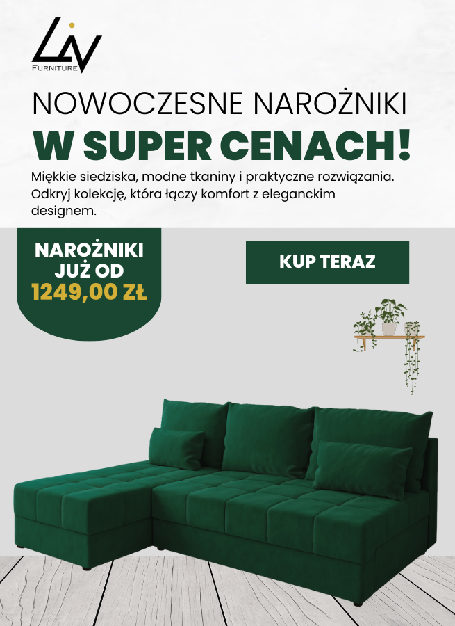 Nowoczesne narożniki w super cenach!