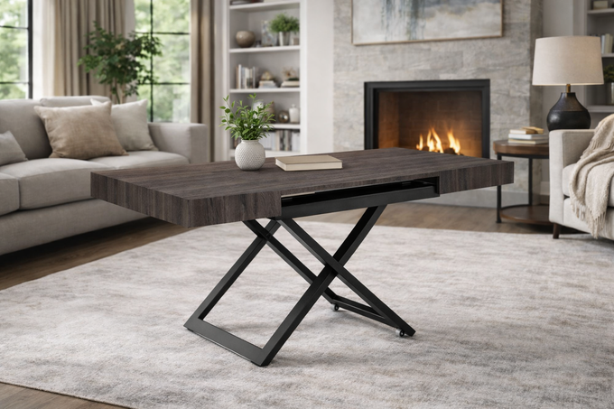 Stół rozkładany i regulowany LUX – idealny do małych przestrzeni