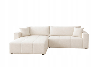 Narożnik FENO rozkładany rogówka z funkcją spania sprężyna falista