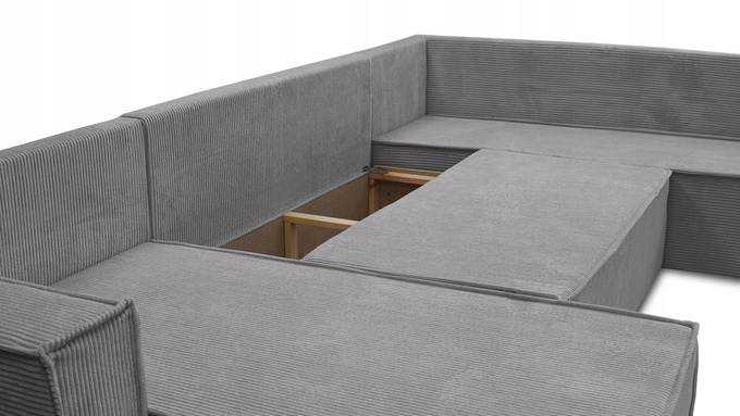 Narożnik LARS do Salonu rogówka rozkładany funkcja spania pojemnik