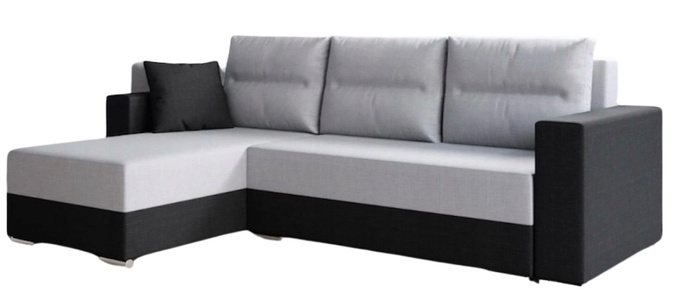 Narożnik/Rogówka Hilton, obustronnego montażu, z funkcją spania, PRODUCENT!