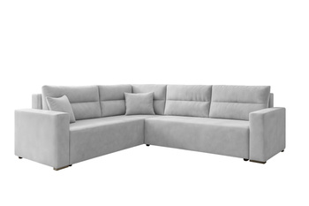 Narożnik LUNO do salonu rozkładany rogówka funkcja spania pojemnik