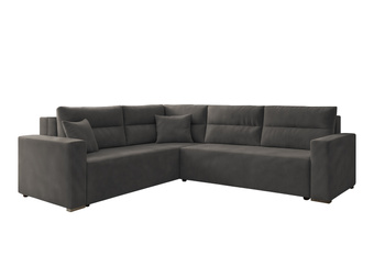 Narożnik LUNO do salonu rozkładany rogówka funkcja spania pojemnik