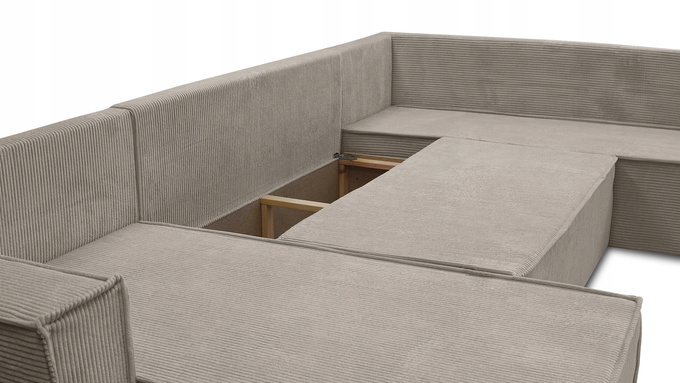 Narożnik LARS do Salonu rogówka rozkładany funkcja spania pojemnik