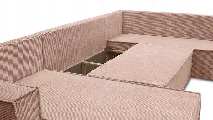 Narożnik LARS do Salonu rogówka rozkładany funkcja spania pojemnik