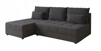 Narożnik DOMINO L FIT rozkładany do salonu funkcja spania rogówka bez boków