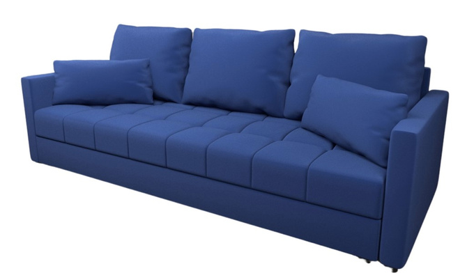 Sofa DOMINO do salonu kanapa rozkładana funkcja spania pojemnik