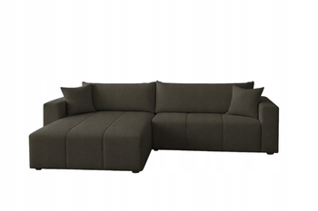 Narożnik FENO rozkładany rogówka z funkcją spania sprężyna falista