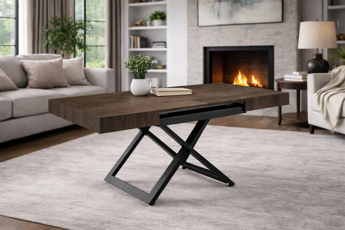 Stół rozkładany i regulowany LUX – idealny do małych przestrzeni