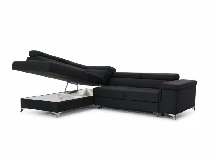 Narożnik BRUNO z funkcją spania, WIELE KOLORÓW, regulowane zagłówki!!