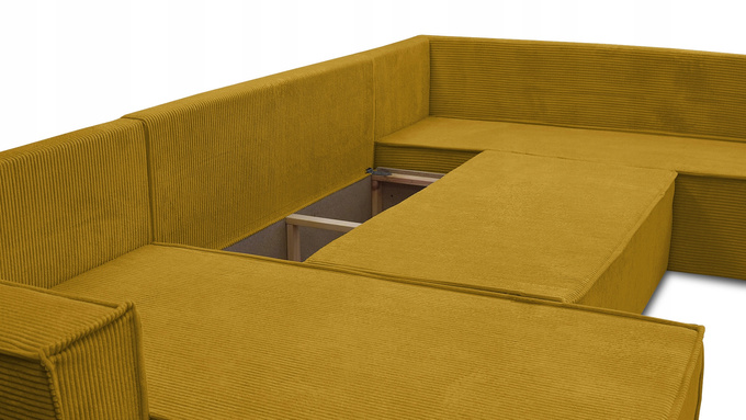 Narożnik LARS do Salonu rogówka rozkładany funkcja spania pojemnik