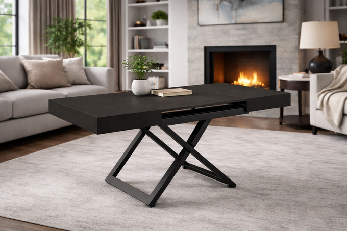 Stół rozkładany i regulowany LUX – idealny do małych przestrzeni