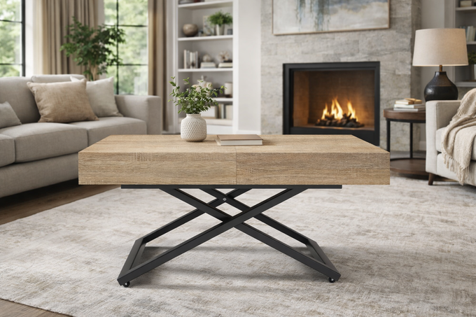 Stół rozkładany i regulowany LUX – idealny do małych przestrzeni