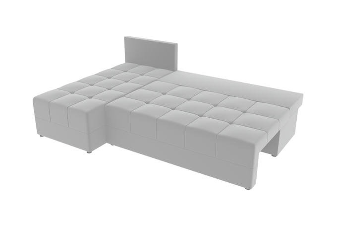 Narożnik DOMINO L FIT rozkładany do salonu funkcja spania rogówka bez boków