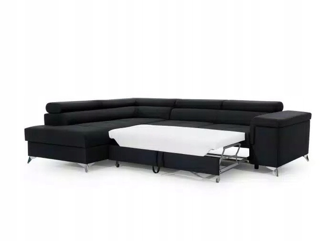 Narożnik BRUNO z funkcją spania, WIELE KOLORÓW, regulowane zagłówki!!