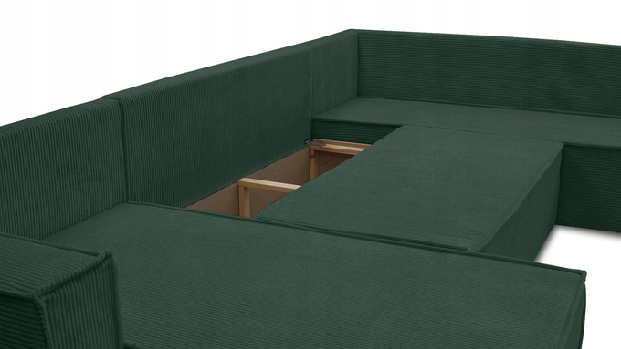 Narożnik LARS do Salonu rogówka rozkładany funkcja spania pojemnik