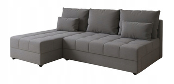 Narożnik DOMINO L FIT rozkładany do salonu funkcja spania rogówka bez boków