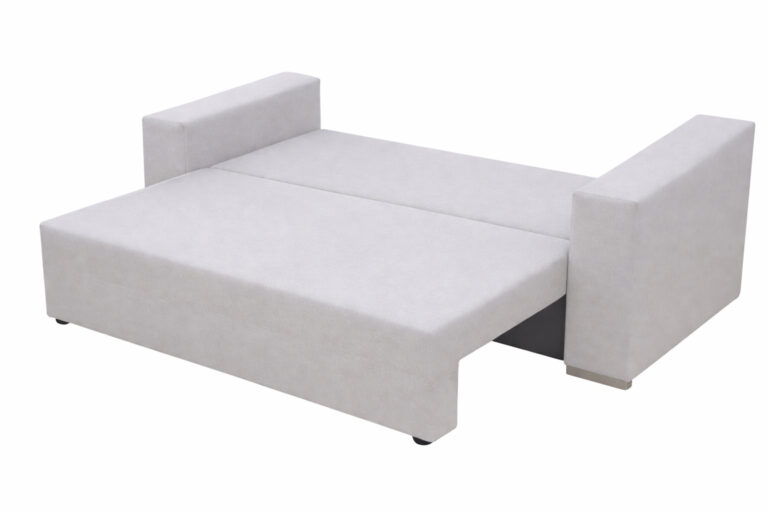 Sofa LUNO granatowy Kronos - z funkcją spania i pojemnikiem
